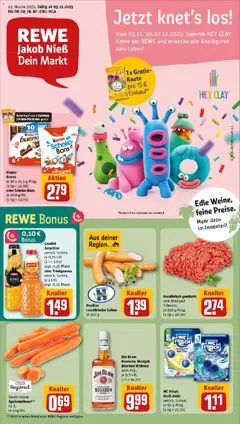 Vorschau von dem Prospekt des Geschäftes Rewe, gültig ab dem 02.11.2025