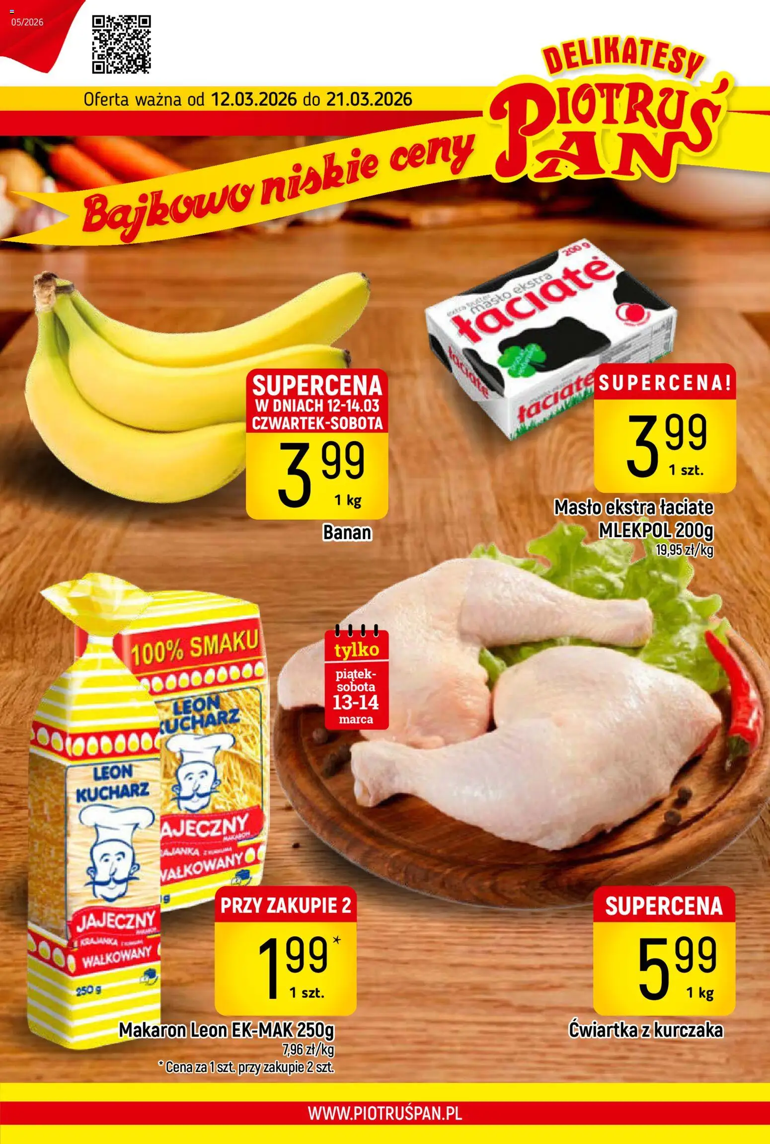 Pogląd gazetki "Piotruś Pan gazetka" ze sklepu Piotruś Pan ważnej od 12.03.2026