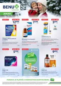 Náhľad BENU Lekáreň letáku platného od 01.01.2026