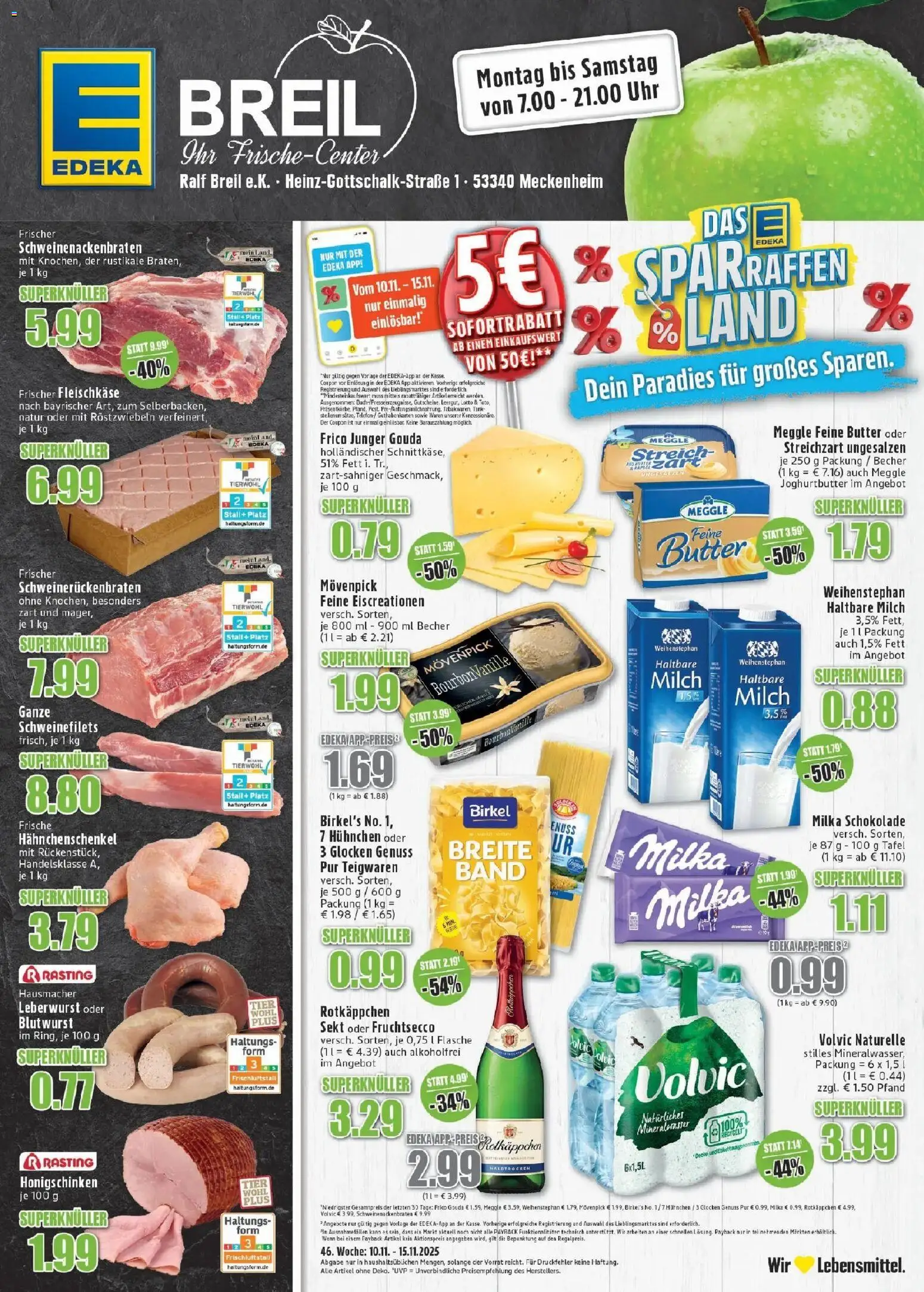 Vorschau von dem Prospekt des Geschäftes Edeka, gültig ab dem 10.11.2025