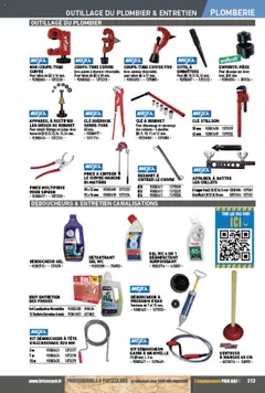 Prévisualisation de Catalogue du magasin Brico Cash formulaire valide 04/04/2025 | Page: 313