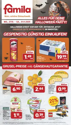 Vorschau von dem Prospekt des Geschäftes Famila Nordwest, gültig ab dem 27.10.2025