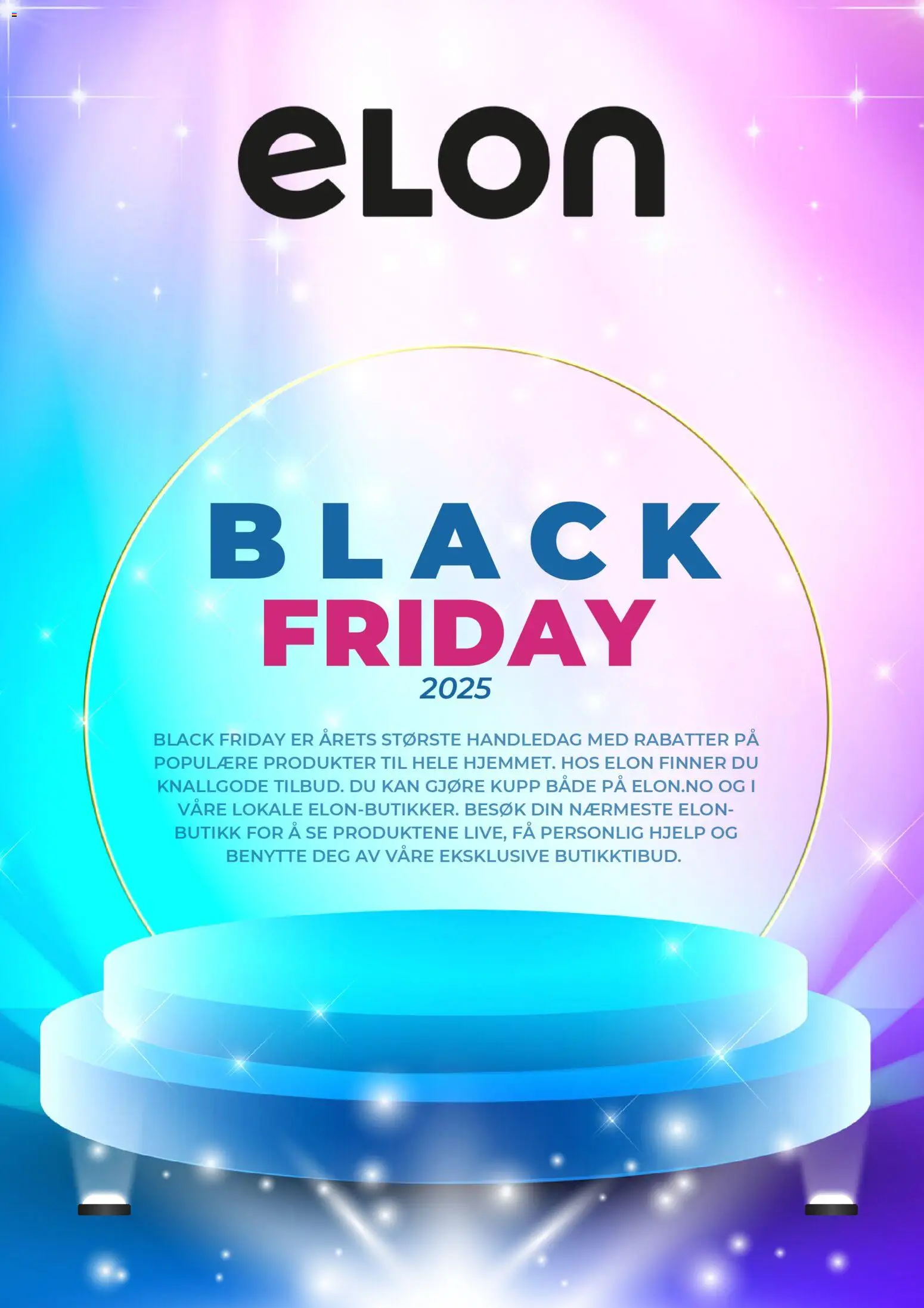 Black Friday Varsel Elon gyldig fra 22/10/2025 - Sidenummer 1