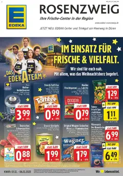 Vorschau von dem Prospekt des Geschäftes Edeka, gültig ab dem 01.12.2025