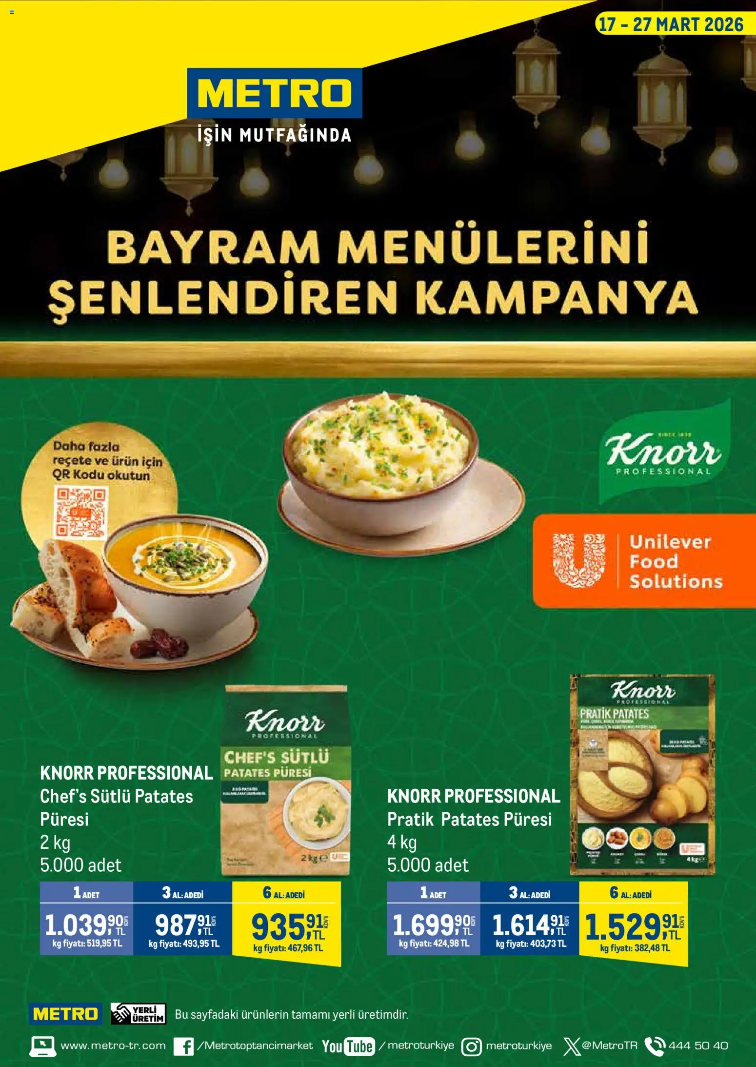 Metro Metro - İşletmenizin Tüm İhtiyaçları 17.03.2026 - Broşürünün önizlemesi