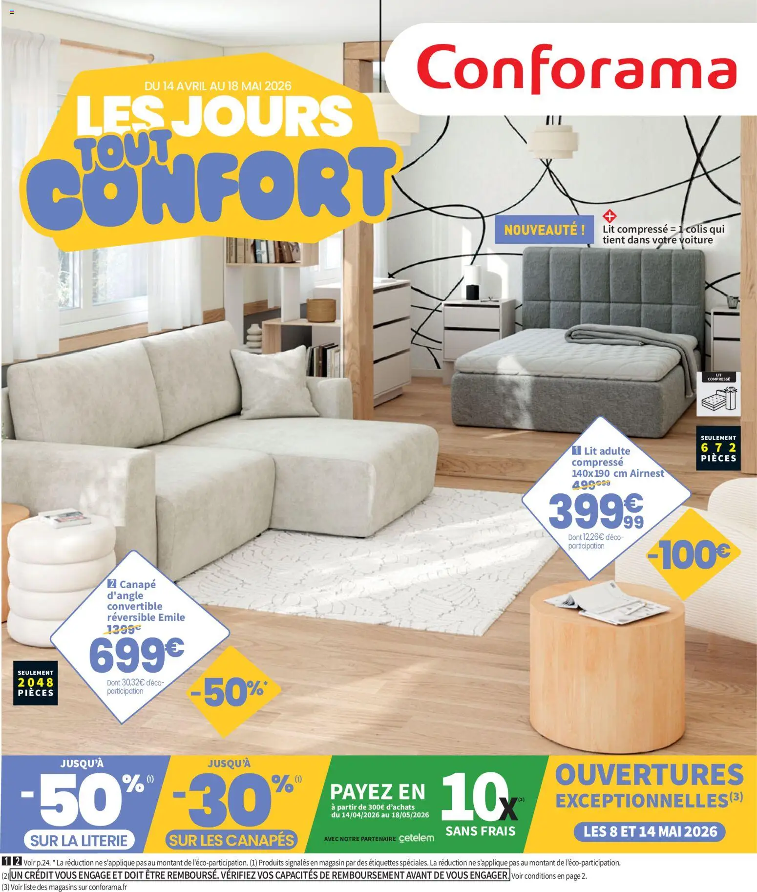 Prévisualisation de Conforama catalogue du magasin Conforama formulaire valide 14/04/2026