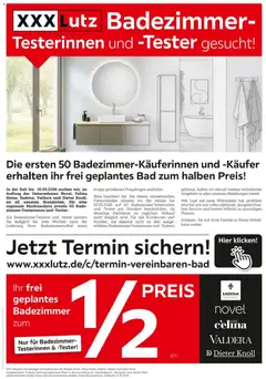 Vorschau von dem Prospekt des Geschäftes XXXLutz, gültig ab dem 25.04.2026