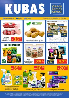 Kubas parduotuvės leidinio Leidinys galiojančio nuo 2026.01.13 peržiūra