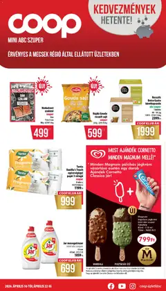 COOP - COOP - Mini & Abc & Szuper / Mecsek megtekintése, amely érvényes 2026.04.16.-től
