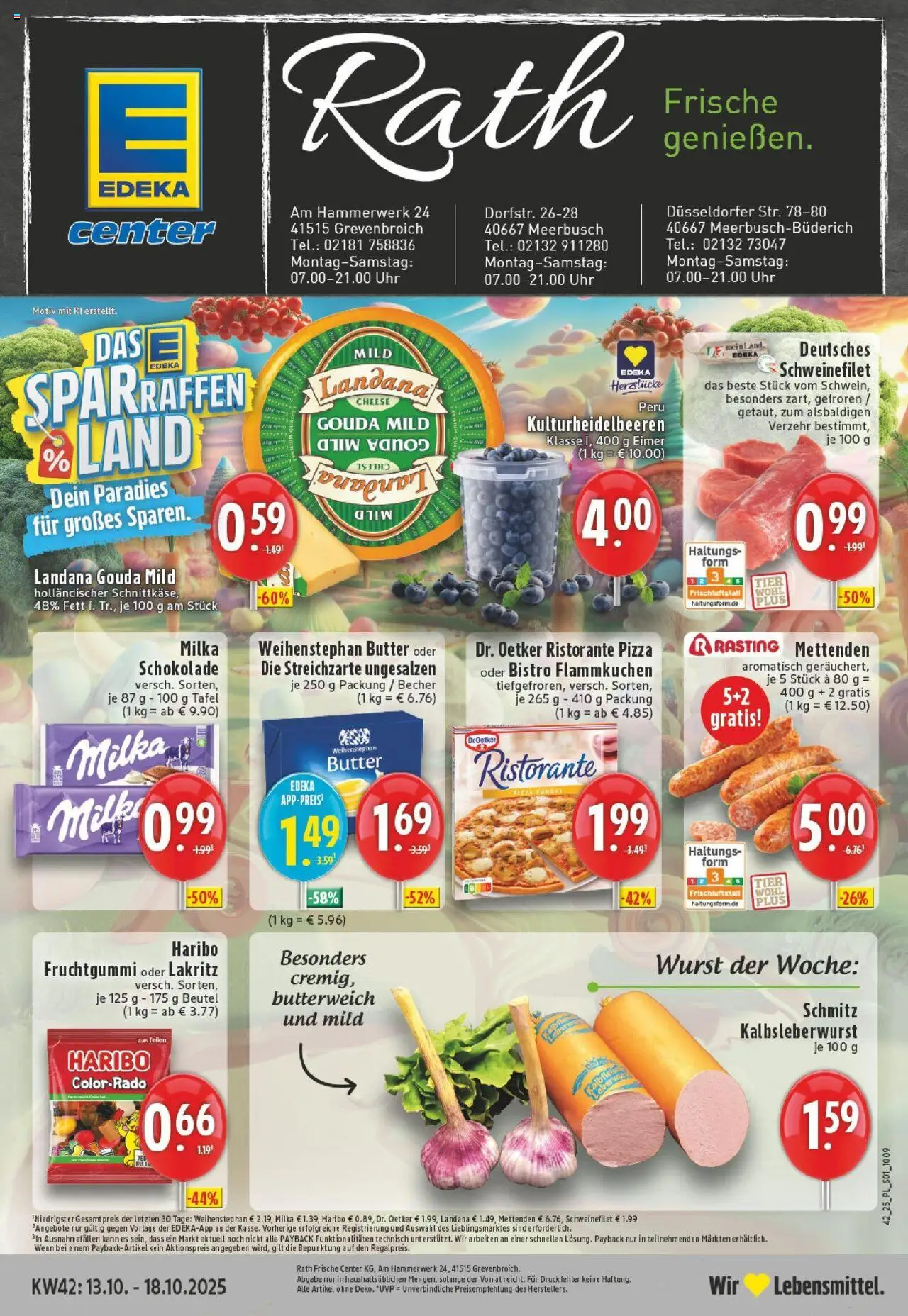 EDEKA Prospekt ab 13.10.2025 - Prospekt Grevenbroich Online