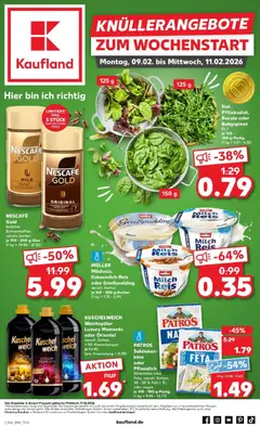Vorschau von dem Prospekt des Geschäftes Kaufland, gültig ab dem 09.02.2026