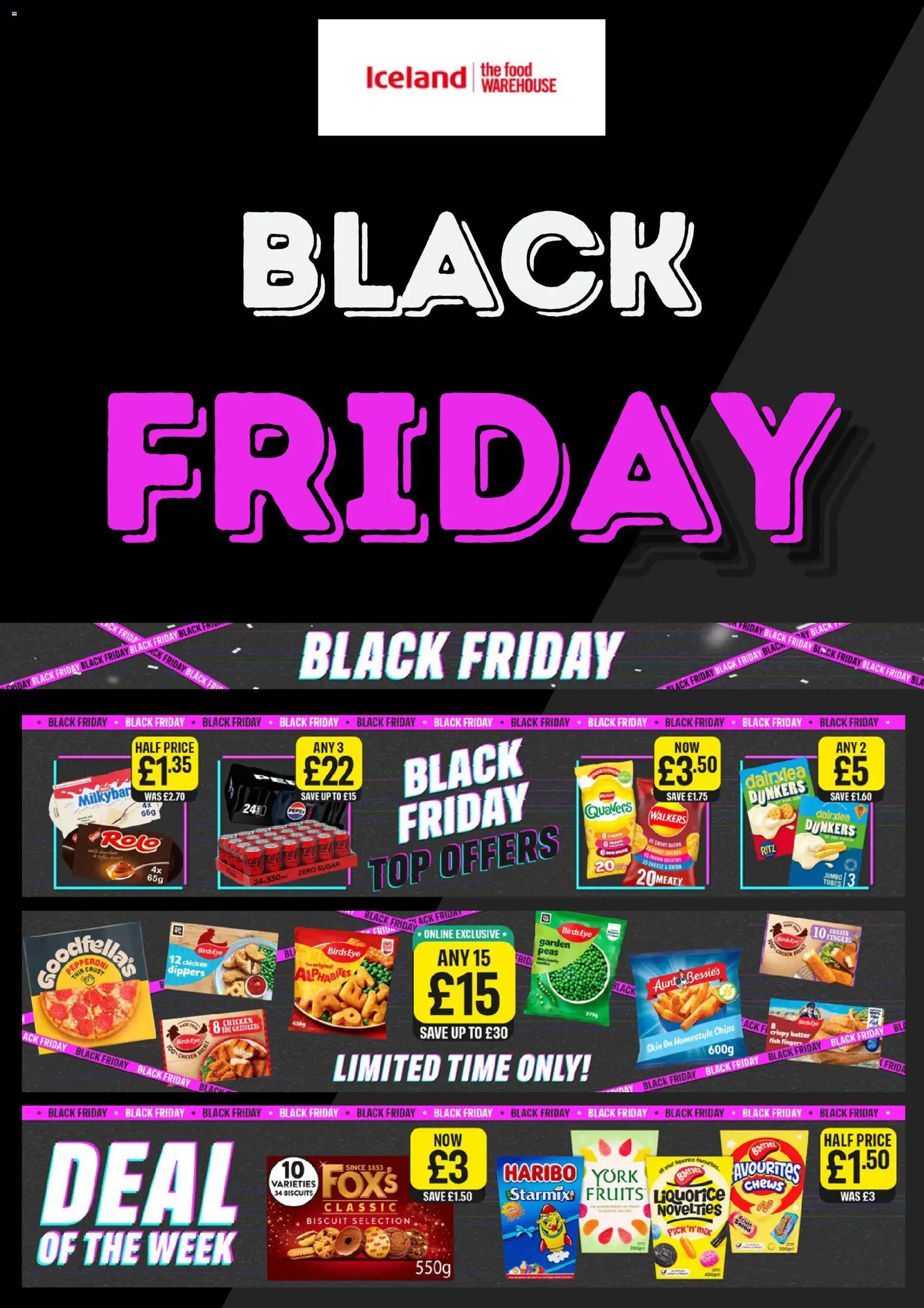 Preview of Iceland Black Friday valid from 26/11/2025