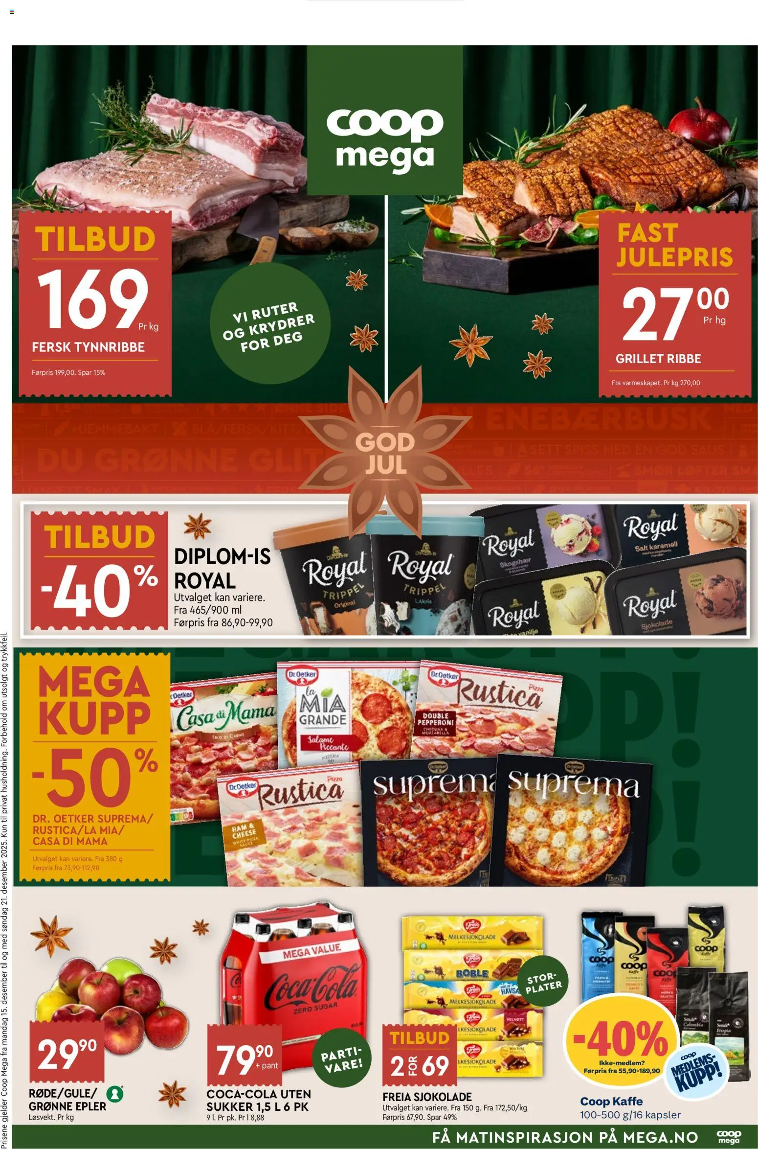 Forhåndsvis Kundeavis fra butikk Coop Mega gyldig fra 15/12/2025