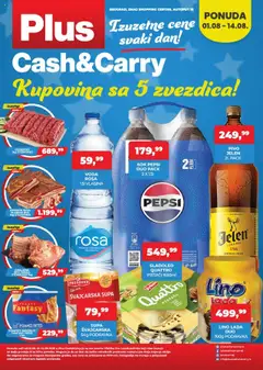 Pregled Plus Cash & Carry kataloga - važi od 01.08.2025