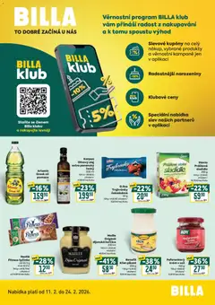 Náhled nabídky: Billa Leták - Billa bonus club platný od 11.02.2026