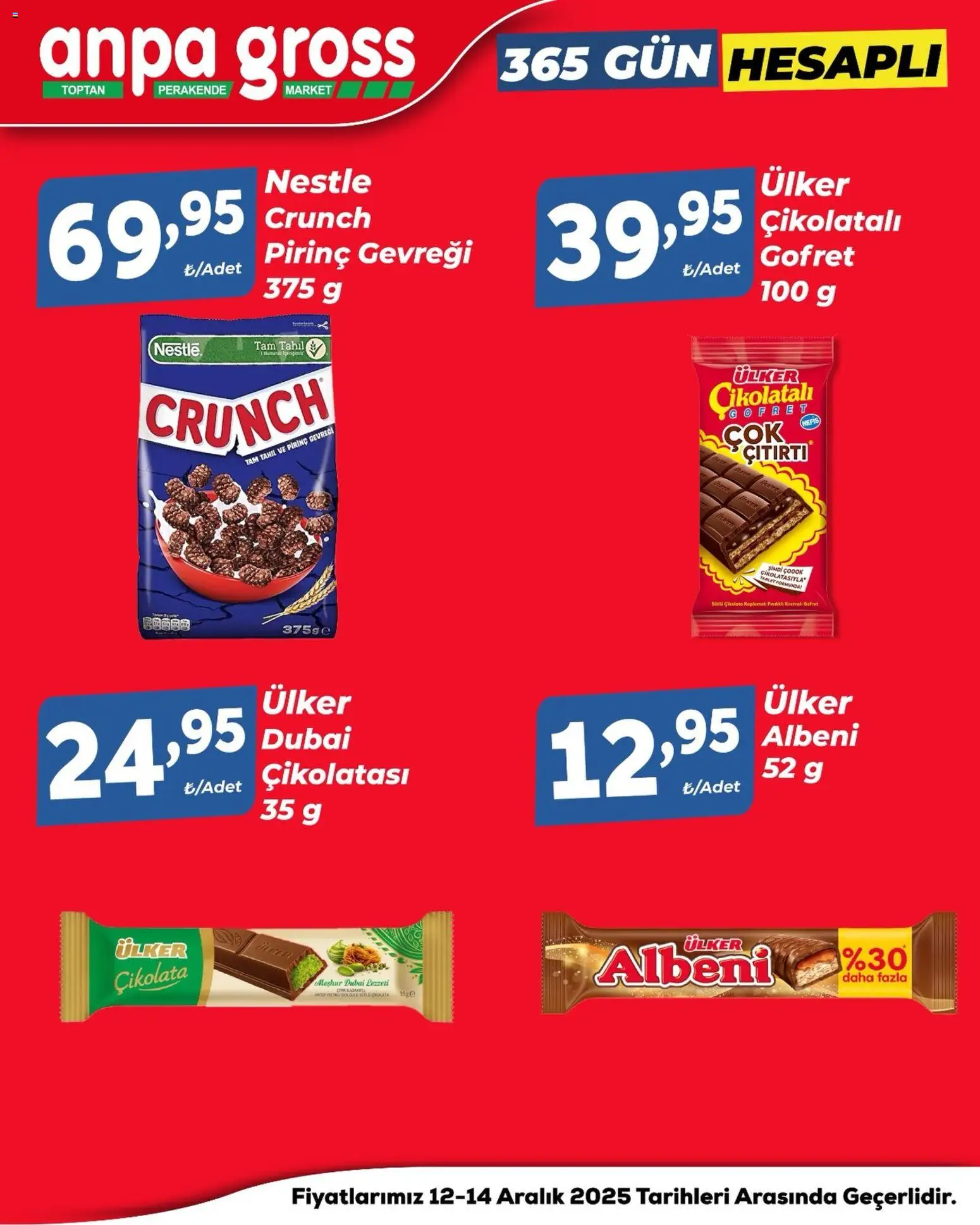 Anpa Gross İndirim 12.12.2025 - Broşürünün önizlemesi