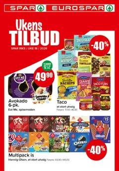 Forhåndsvis Spar kundeavis fra butikk Spar gyldig fra 27/04/2026