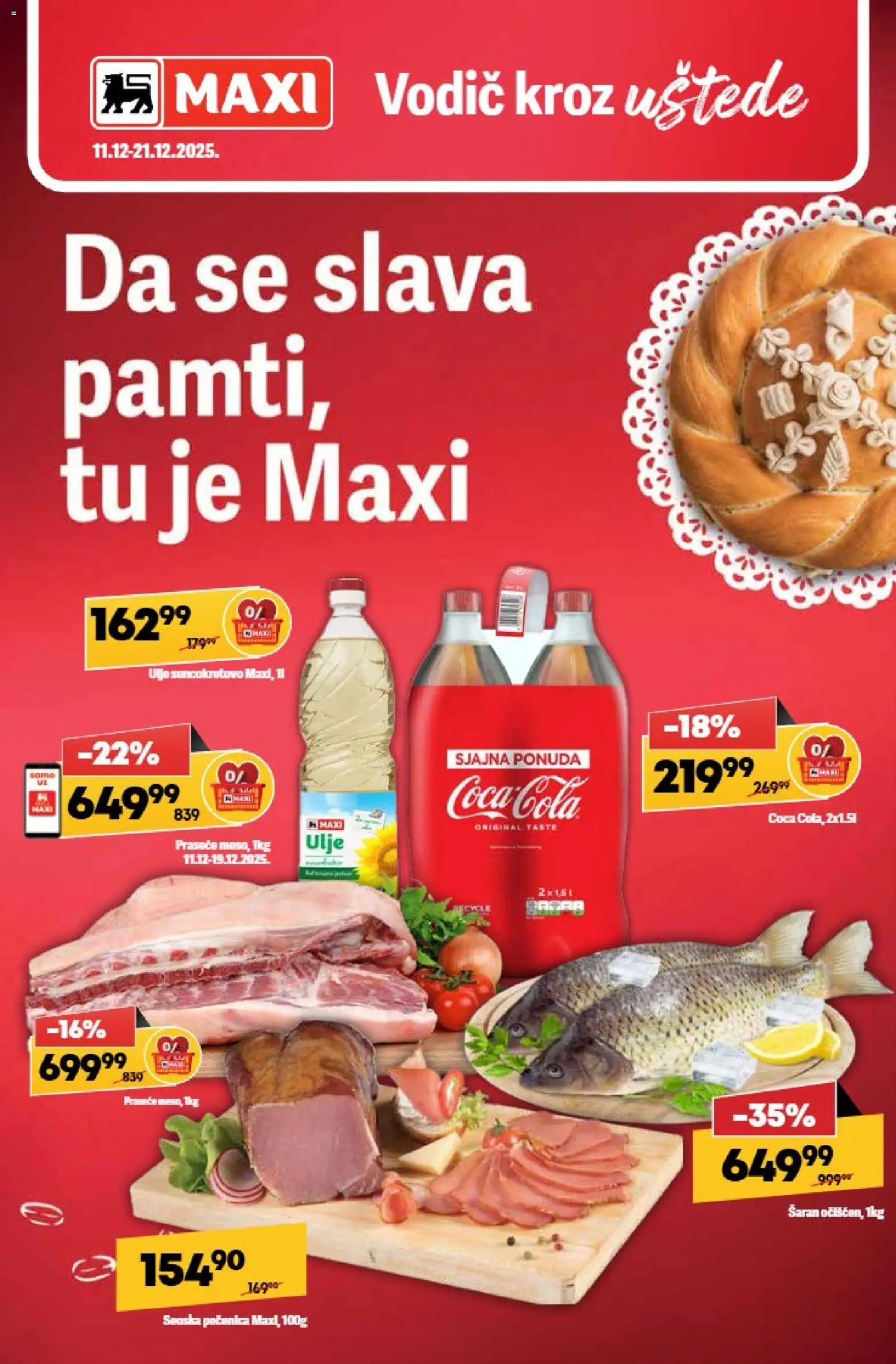 Pregled Maxi kataloga - važi od 11.12.2025