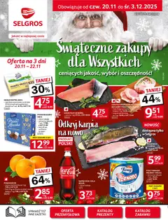 Pogląd gazetki "Gazetka" ze sklepu Selgros cash&carry ważnej od 20.11.2025