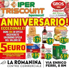 Anteprima dell'opuscolo Volantino La Romanina dal negozio Ipertriscount valido da 05/09/2025