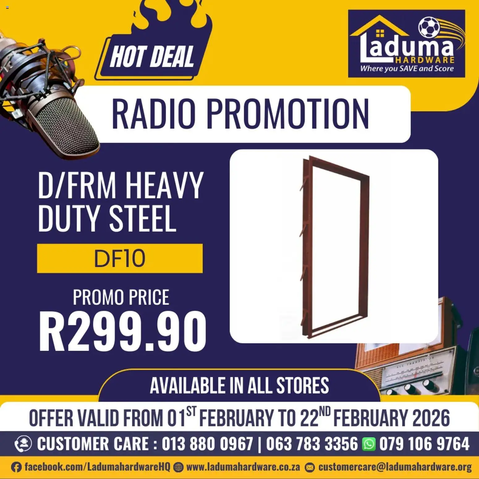 Preview of Laduma Hardware flyer valid from 01/02/2026