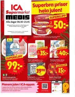 Förhandsgranska reklamblad Stockholm från butik ICA Supermarket gäller från 08/12/2025