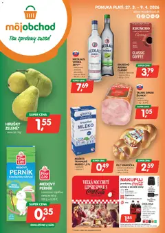 Náhľad Môj obchod letáku platného od 27.03.2026