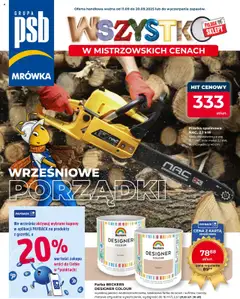 Pogląd gazetki "Malbork" ze sklepu Mrówka ważnej od 11.09.2025