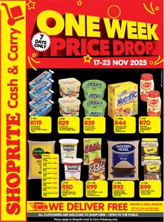 Preview of Shoprite flyer valid from 17/11/2025