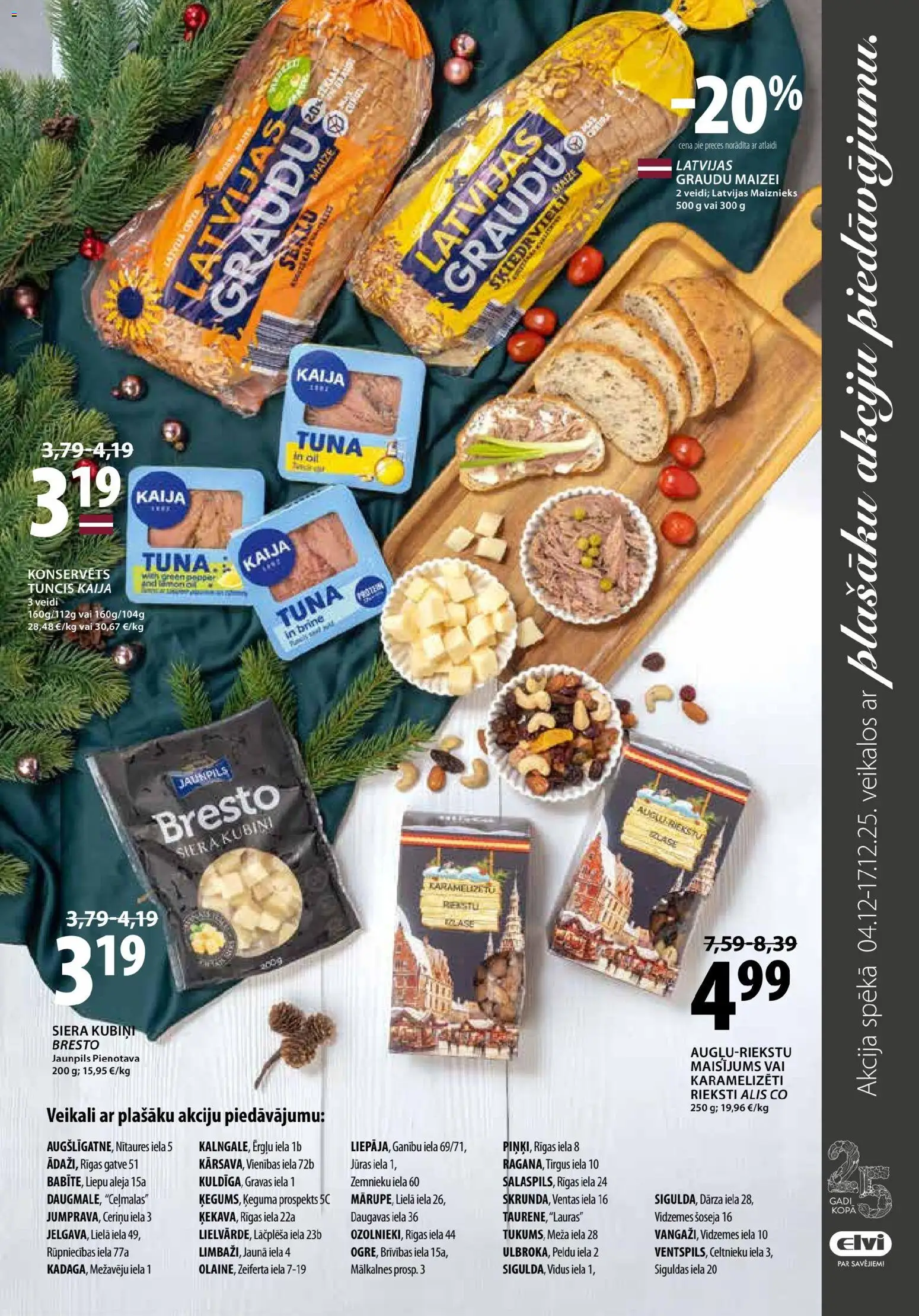 Skatīt Elvi akciju bukletu, derīgs no 2025.12.04