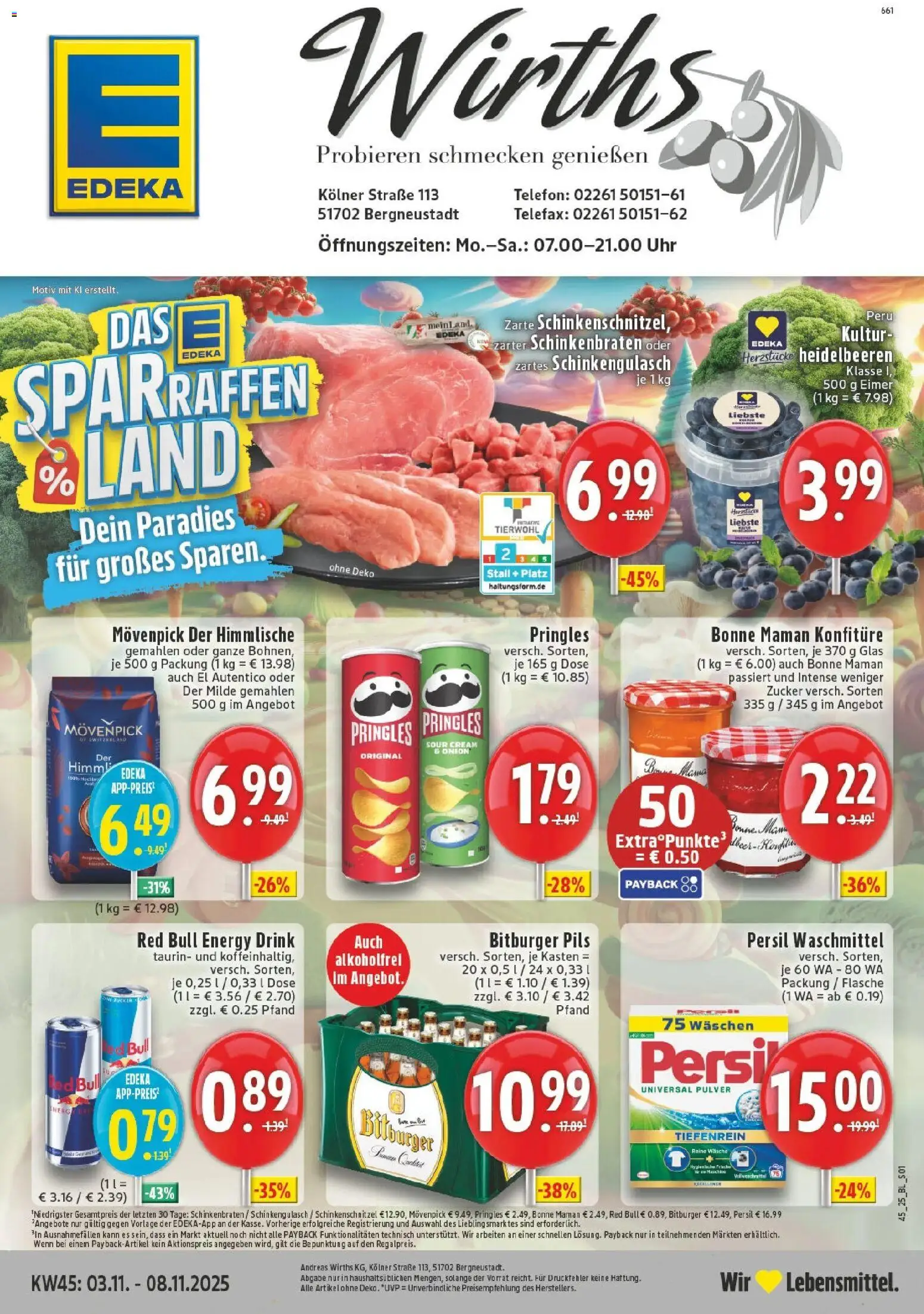 Vorschau von dem Prospekt des Geschäftes Edeka, gültig ab dem 02.11.2025