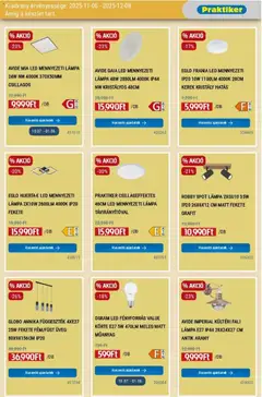 Praktiker - Akciós újság Praktiker megtekintése, amely érvényes 2025.11.06.-től | Oldal: 7