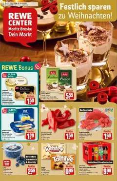 Vorschau von dem Prospekt des Geschäftes Rewe, gültig ab dem 15.12.2025