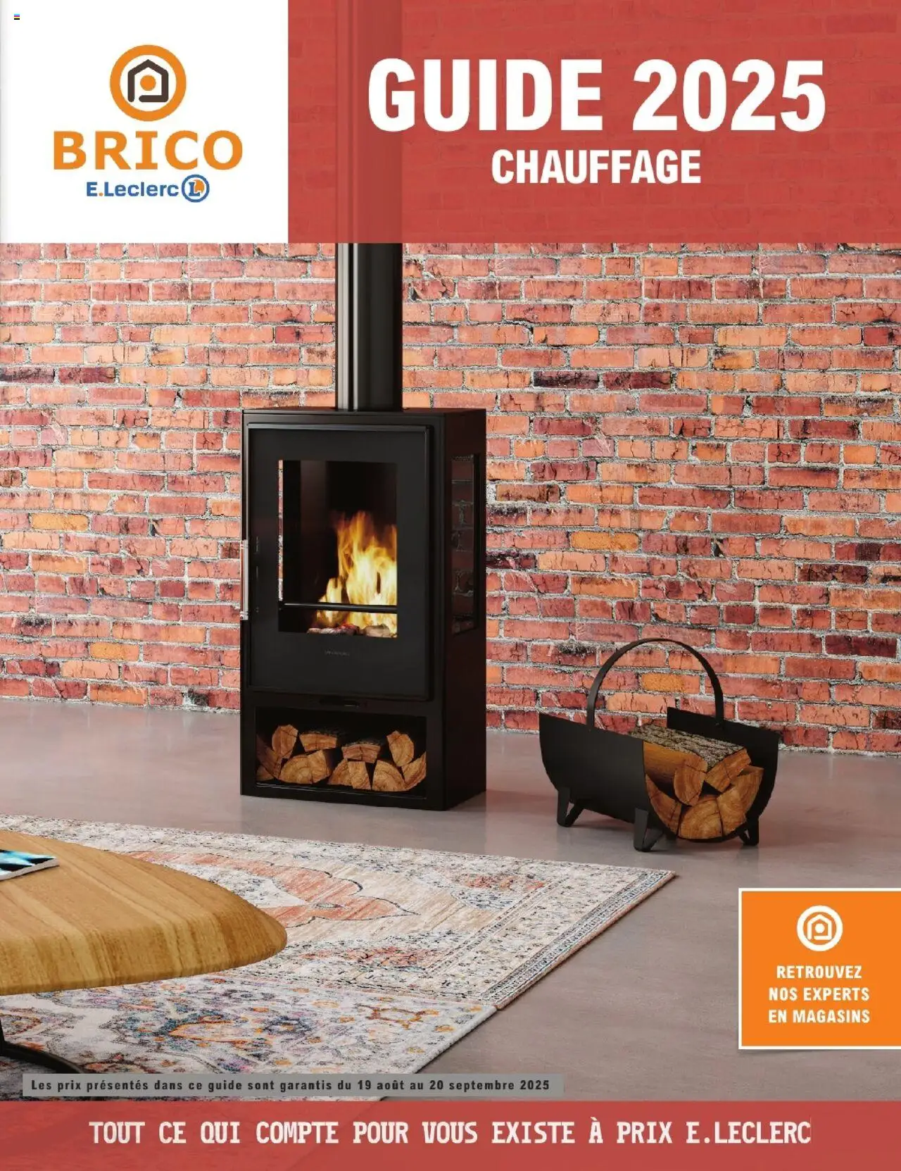 Guide chauffage de la boutique Brico E.Leclerc valable du 19/08/2025 - Page numéro 1