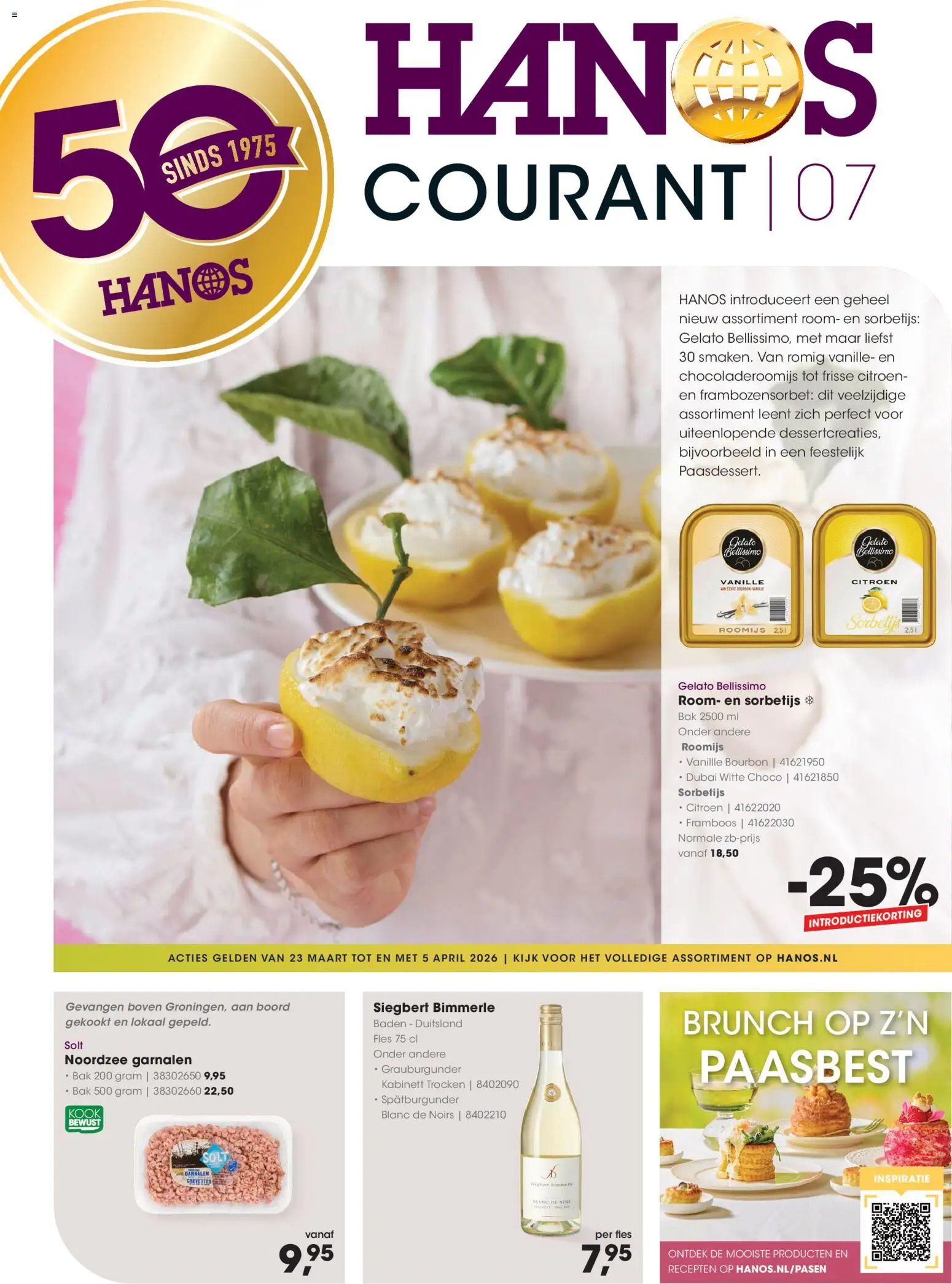 Voorbeeld van Hanos folder van winkel Hanos geldig vanaf 23-03-2026