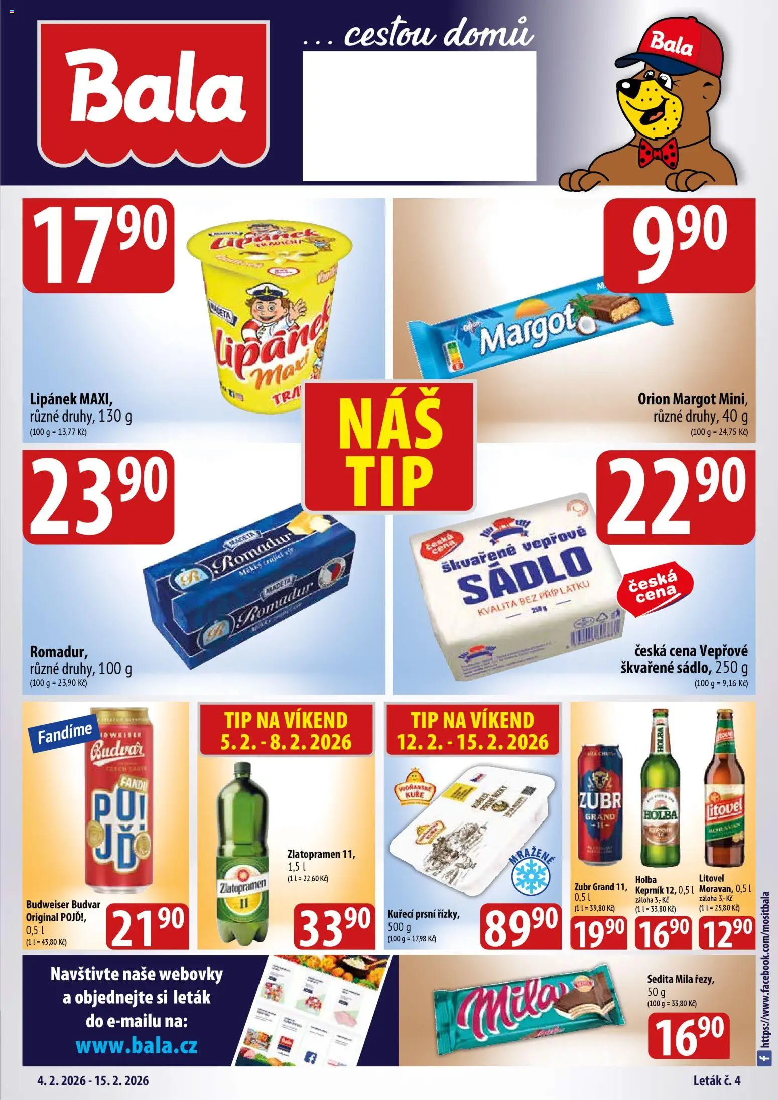 Náhled nabídky: BALA Velký leták Holba platný od 04.02.2026