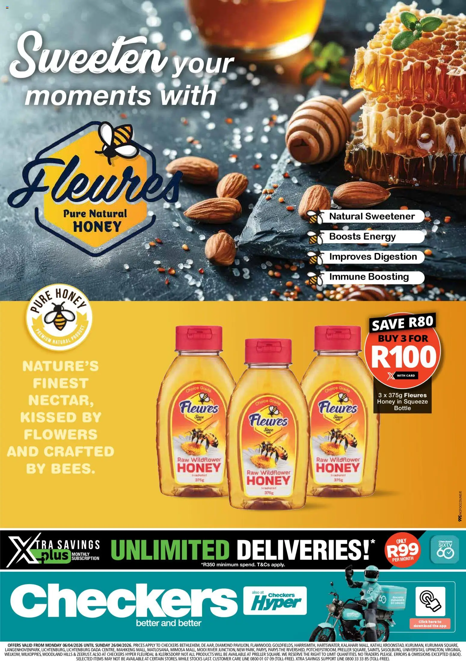 Preview of Checkers flyer valid from 06/04/2026