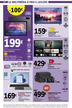 Prévisualisation de Catalogue de la semaine 49 du magasin E.Leclerc formulaire valide 02/12/2025 | Page: 64