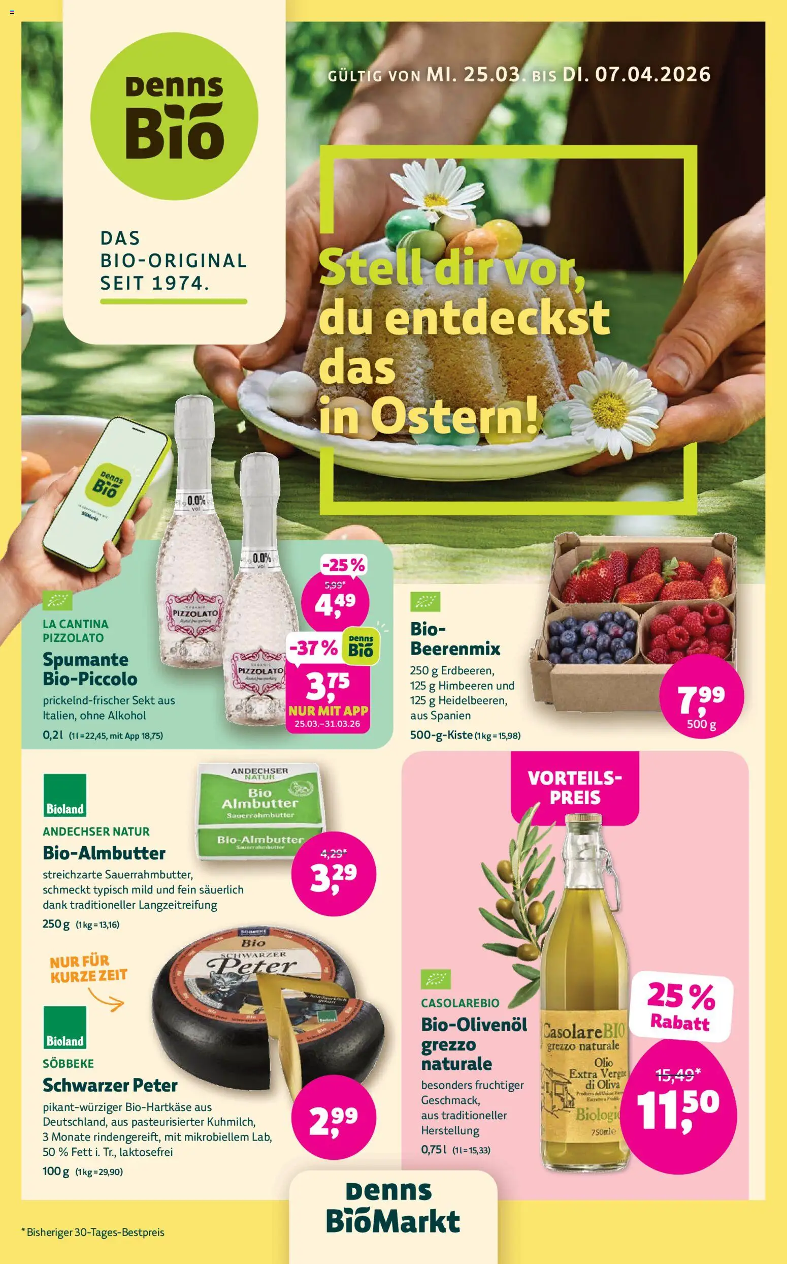 Vorschau der Angebote: Denns BioMarkt Denns BioMarkt Angebote gültig ab 25.03.2026
