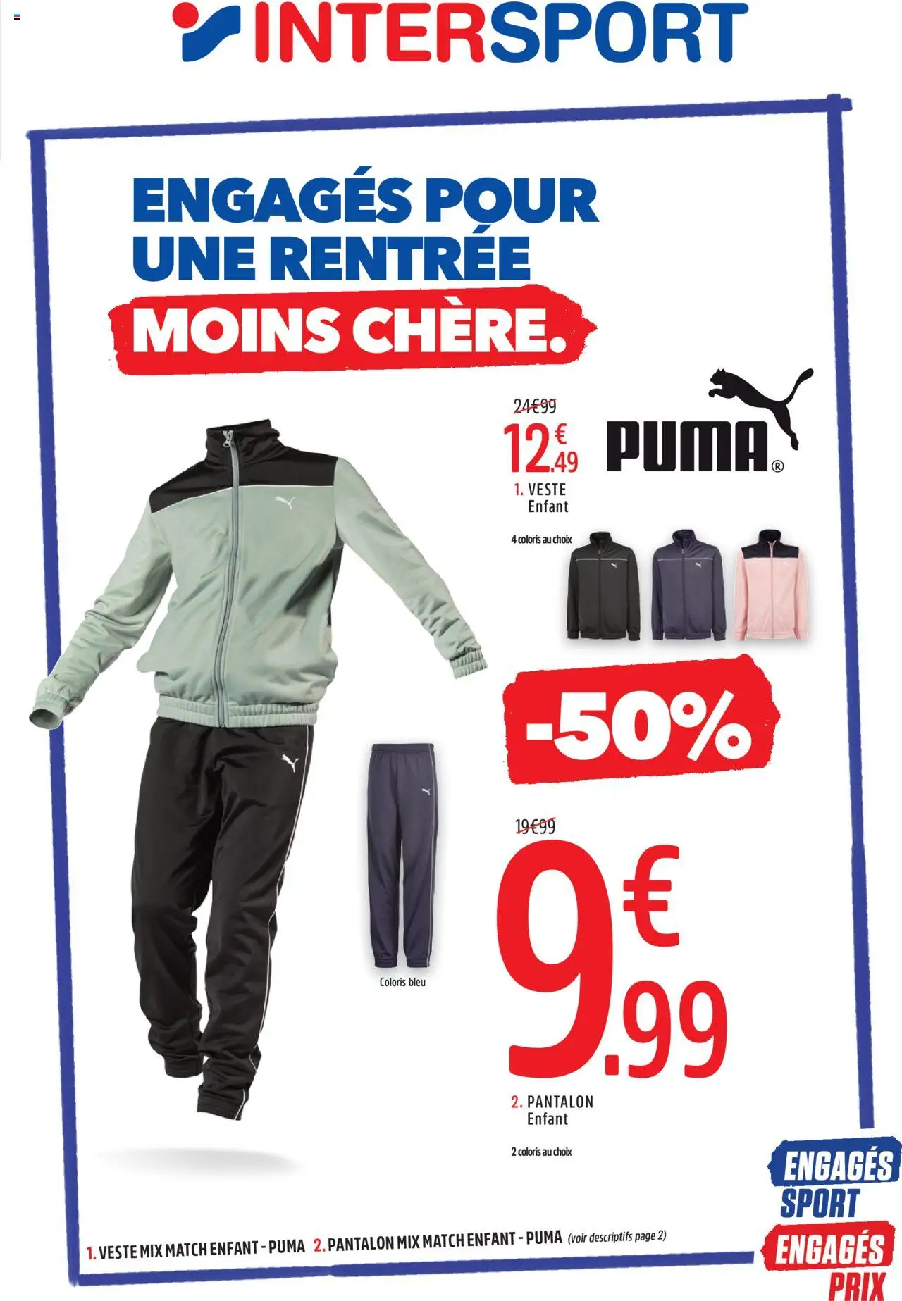 Intersport shop Publicité geldig vanaf 04/08/2025 - Paginanummer 1
