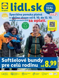 Náhľad Lidl letáku platného od 06.10.2025