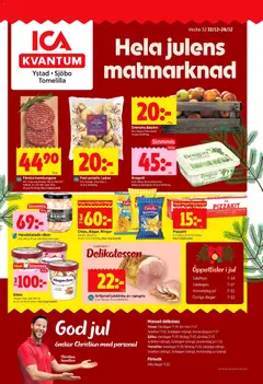 Förhandsgranska reklamblad Sjöbo från butik ICA Kvantum gäller från 22/12/2025