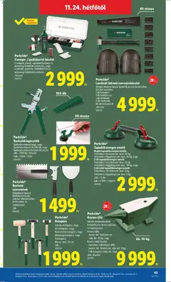 Lidl - Black Friday megtekintése, amely érvényes 2025.11.20.-től | Oldal: 43