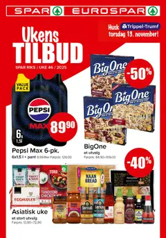 Forhåndsvis Kundeavis fra butikk Spar gyldig fra 10/11/2025