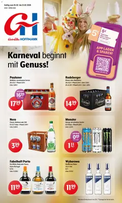 Vorschau von dem Prospekt des Geschäftes Getränke Hoffmann, gültig ab dem 16.02.2026