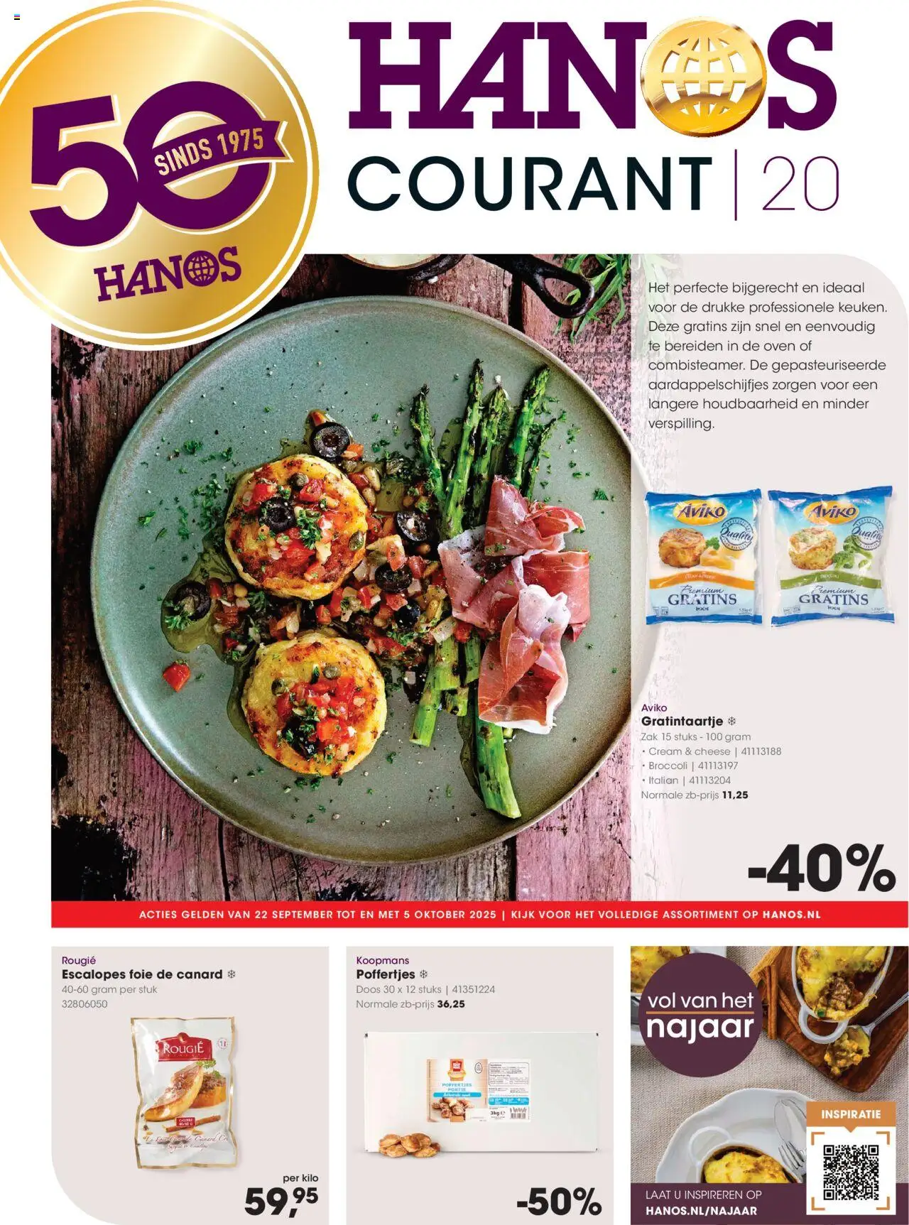 Hanos shop Folder geldig vanaf 22-09-2025 - Paginanummer 1 - Broccoli, Oven, Zak, De oven