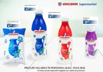 Previzualizarea de cataloage: Unicarm Unicarm Catalog Produse lactate valabil de la 26.03.2026