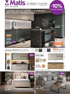 Pregled Matis kataloga - važi od 01.11.2025