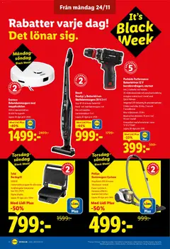 Förhandsgranska reklamblad Black Friday från butik Lidl gäller från 24/11/2025 | Sida : 19