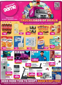 Preview of Game flyer valid from 22/07/2025